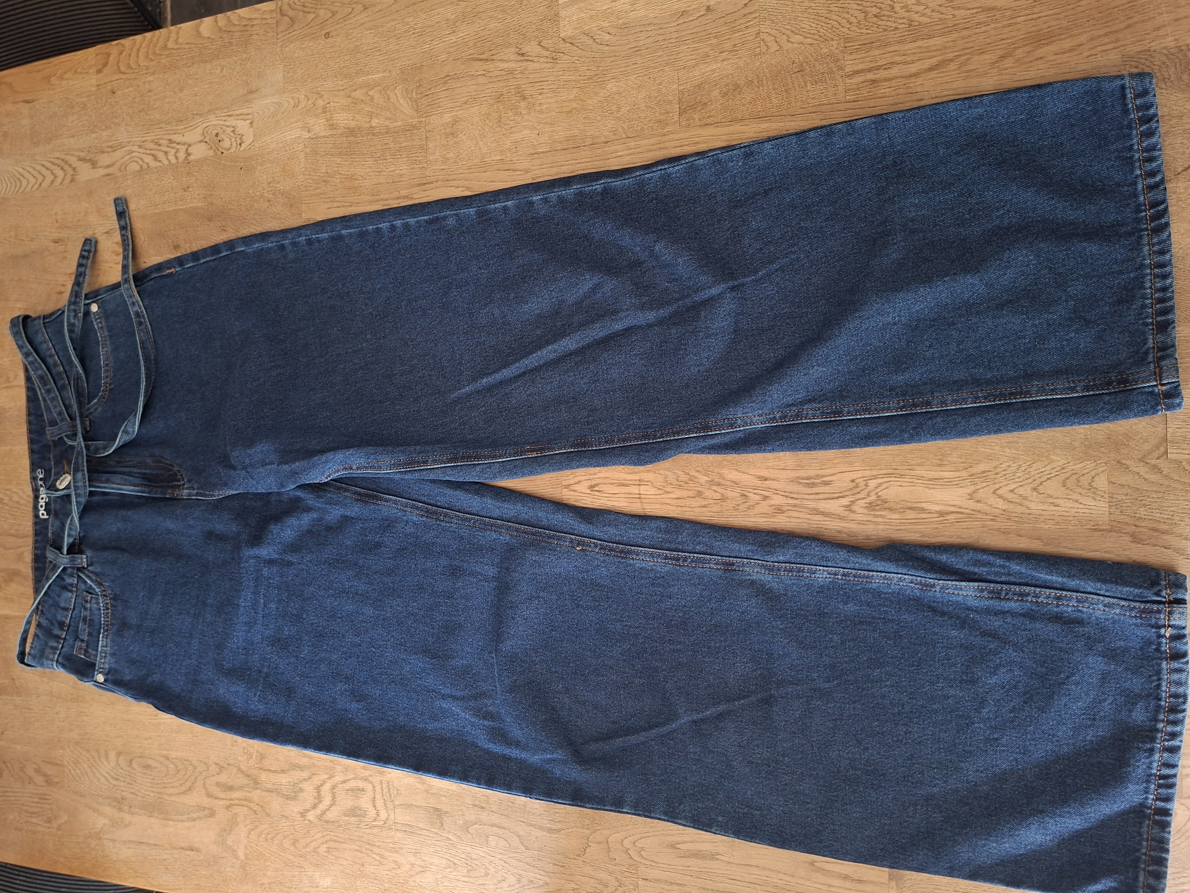Page One wide leg spijkerbroek maat 36