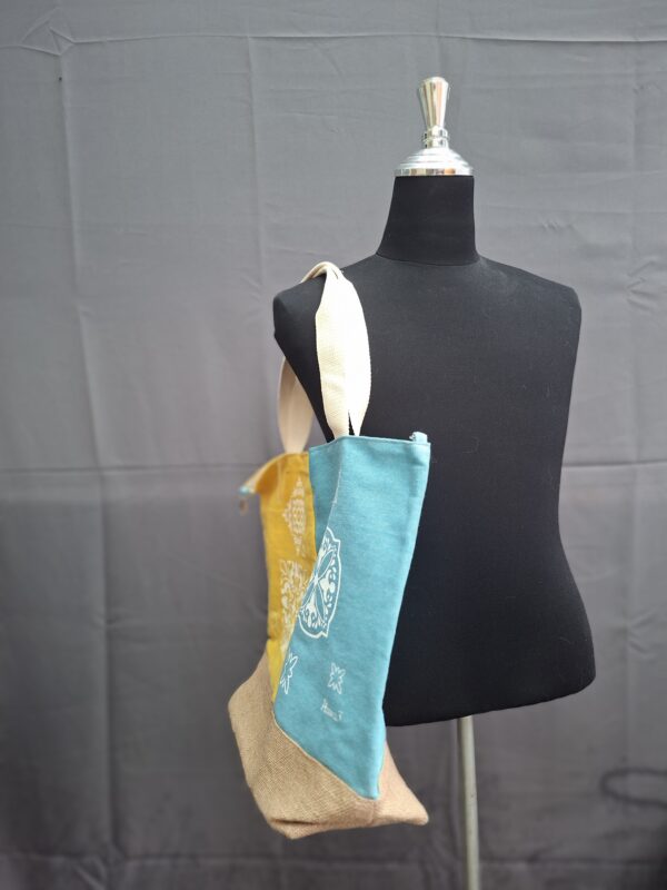 20260517_153420 14zero3 shopper set 2-delig turquoise/geel Italiaans design