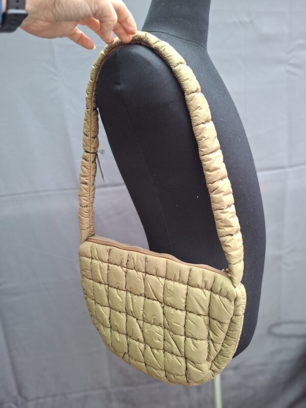 Yehwang gewatteerde hobo bag olijfgroen/khaki
