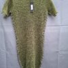 20260517_181511 Supertrash Dybra gebreide jurk olijfgroen maat M