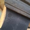 Suède boots taupe chunky zool rits maat 37