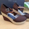 Tommy Hilfiger sandalen bruin canvas maat 39