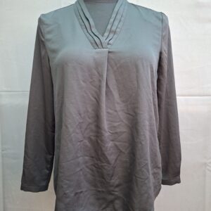 20260518_191950 Esprit blouse zwart V-hals maat 38
