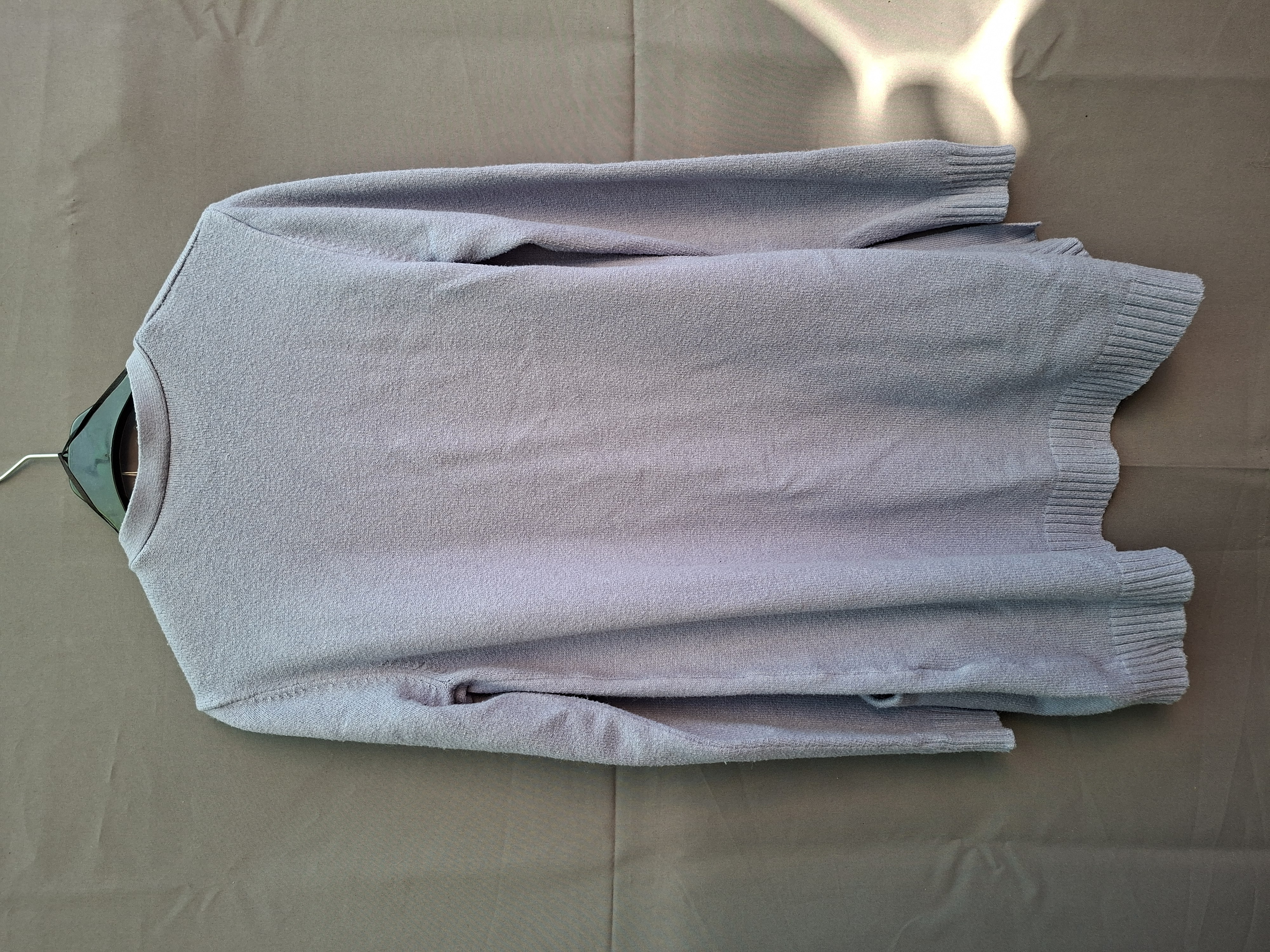 20260518_194921 Vila Viril open cardigan lavendel blauw/paars maat M
