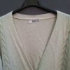 M&V lange cardigan ecru kabelpatroon One Size