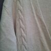 M&V lange cardigan ecru kabelpatroon One Size