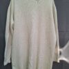 M&V lange cardigan ecru kabelpatroon One Size