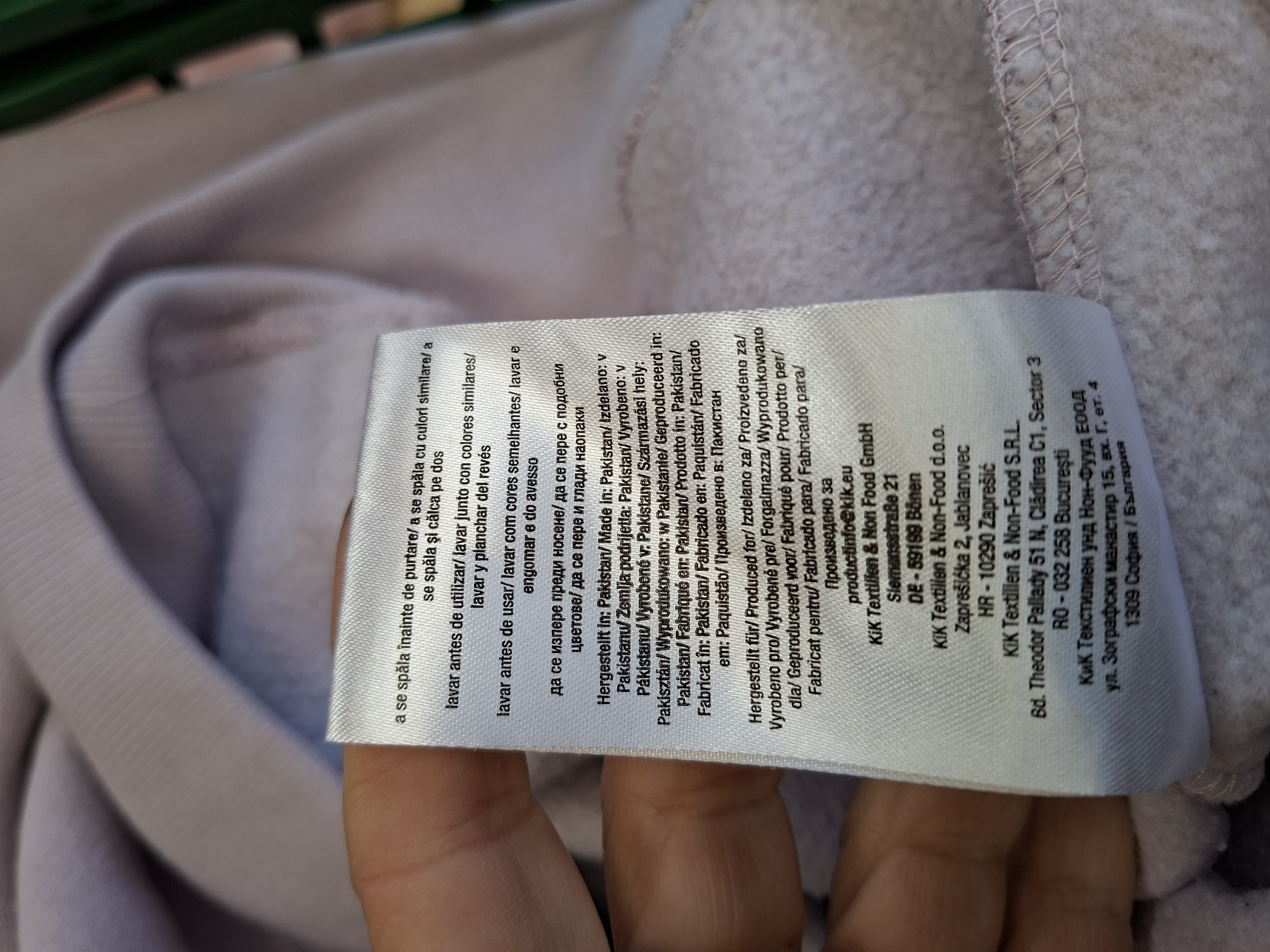 Janina hoodie lila maat XL