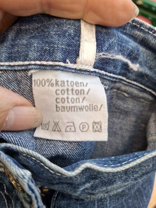 City Life Wear denim cargo short lichtblauw maat 44