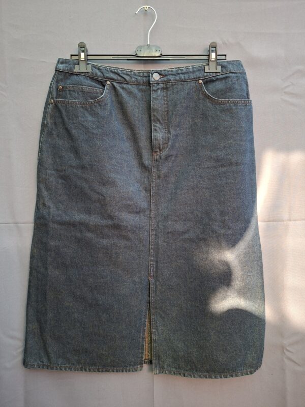 Esprit Jeans denim rok donkerblauw maat 44