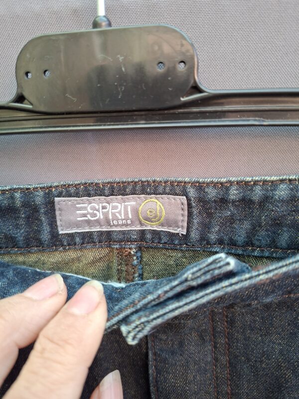 Esprit Jeans denim rok donkerblauw maat 44