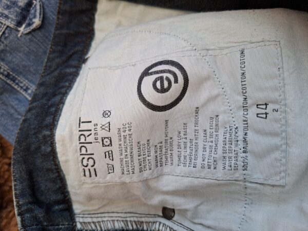 Esprit Jeans denim rok donkerblauw maat 44