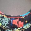 Cecil tanktop zwart bloemenprint maat XL