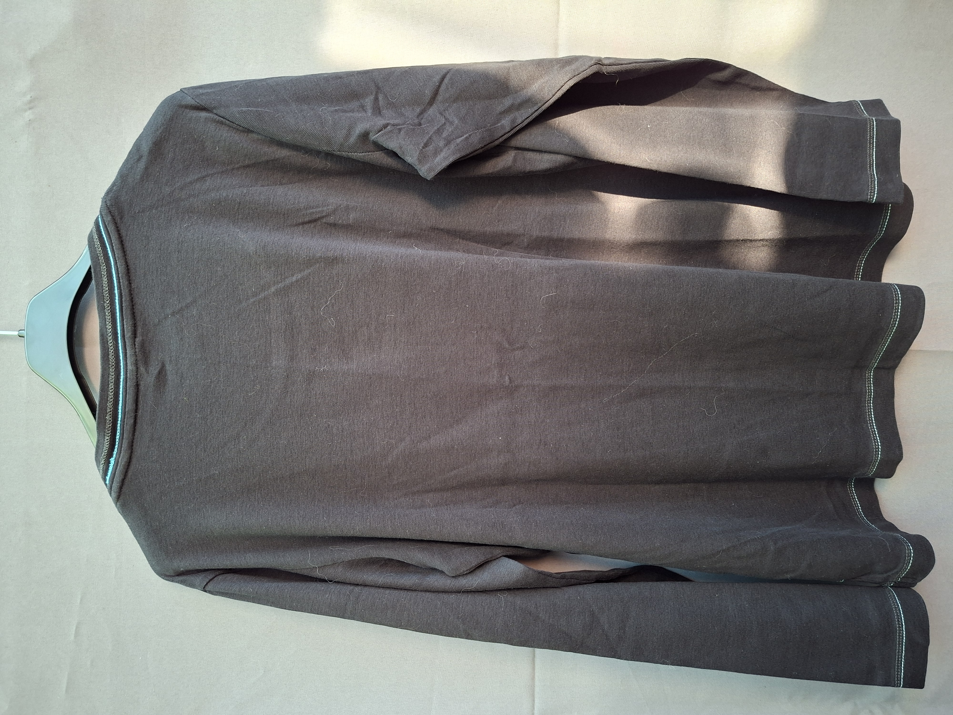 Cecil longsleeve zwart "Rock The Scene" print maat XL