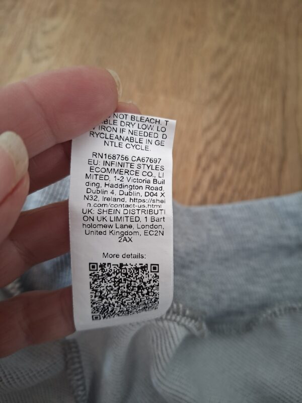 20260521_154214 Shein wide leg broek grijs gemêleerd maat XL