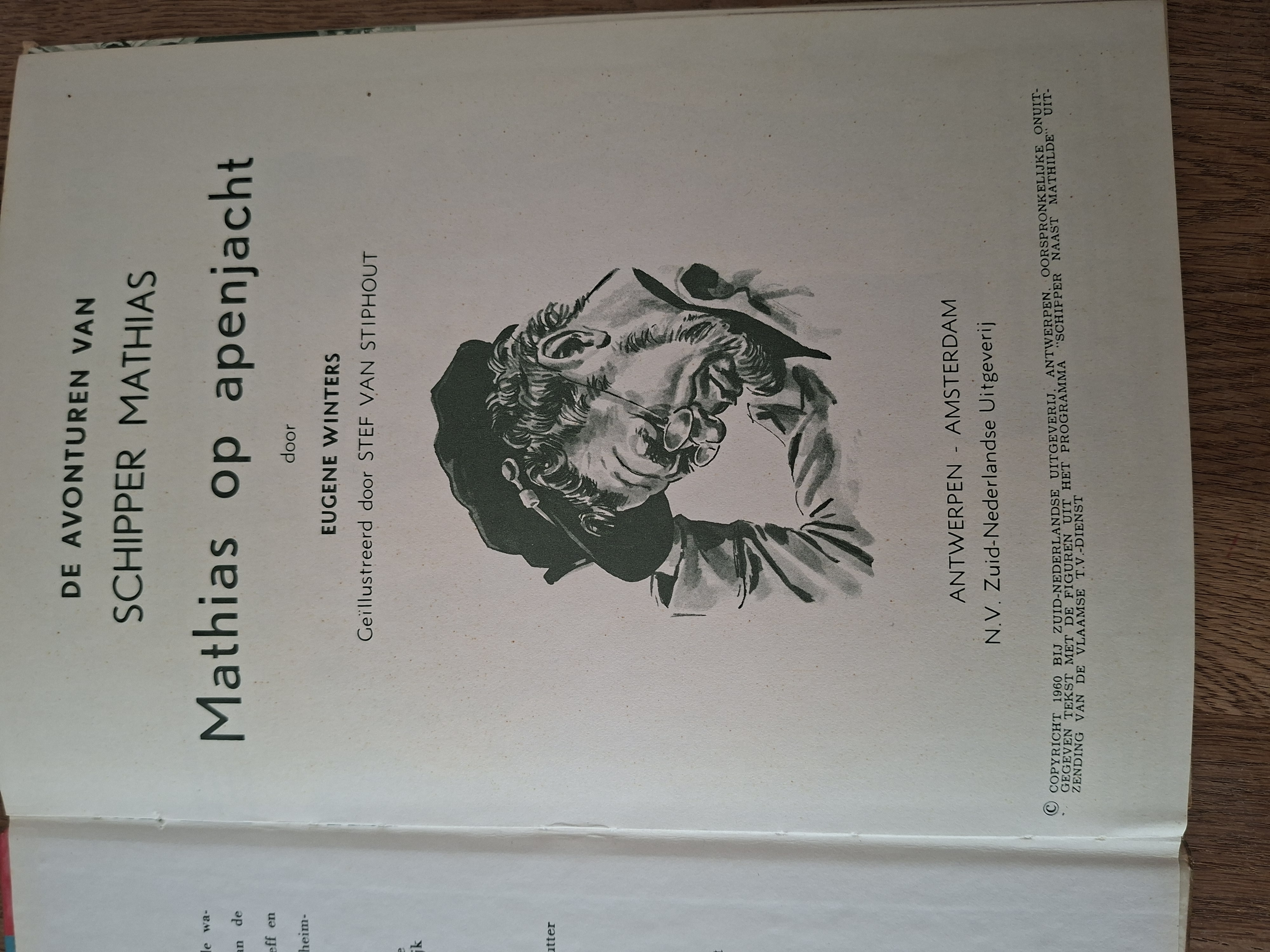 Schipper Mathias op apenjacht