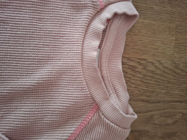 Zara setje roze sweater + short maat 104