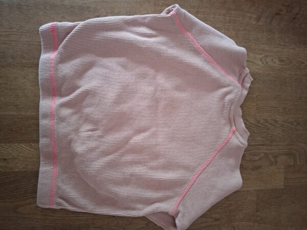 Zara setje roze sweater + short maat 104