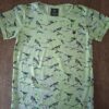 Indian Blue Jeans t-shirt lime groen vogelprint maat 176
