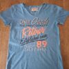Retour Jeans t-shirt lichtblauw print maat 176