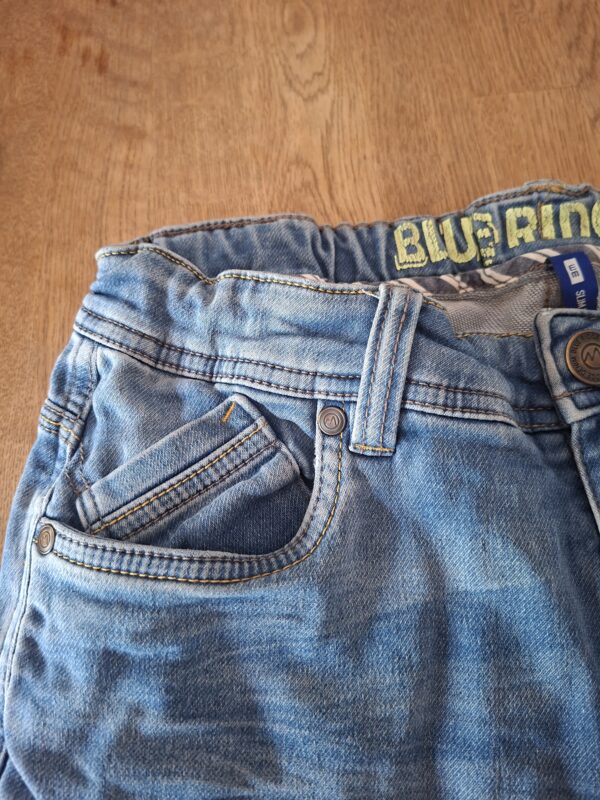 20260523_093820 Blue Ridge Denim jeans short lichtblauw slim fit maat 158