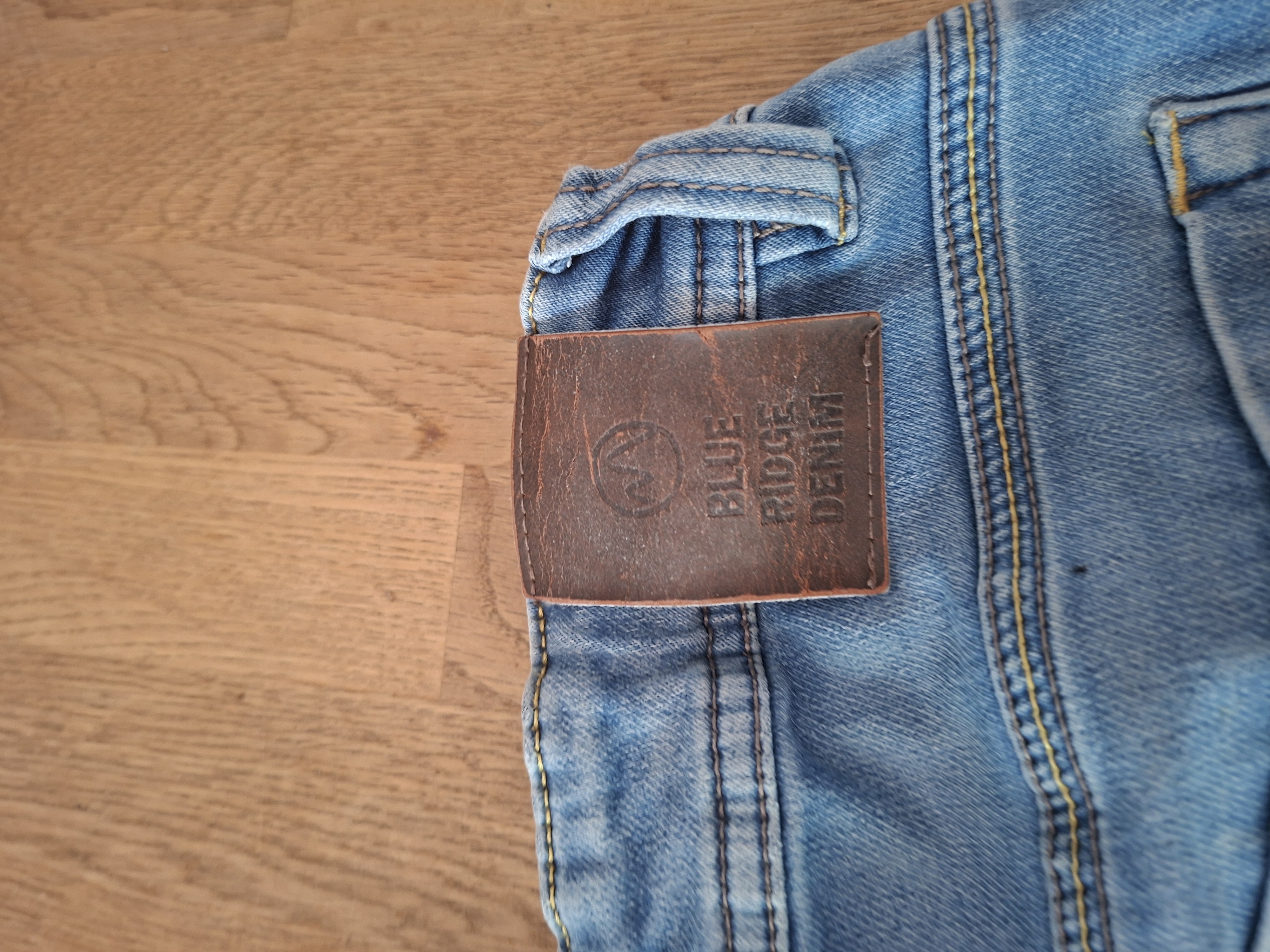 20260523_093845 Blue Ridge Denim jeans short lichtblauw slim fit maat 158