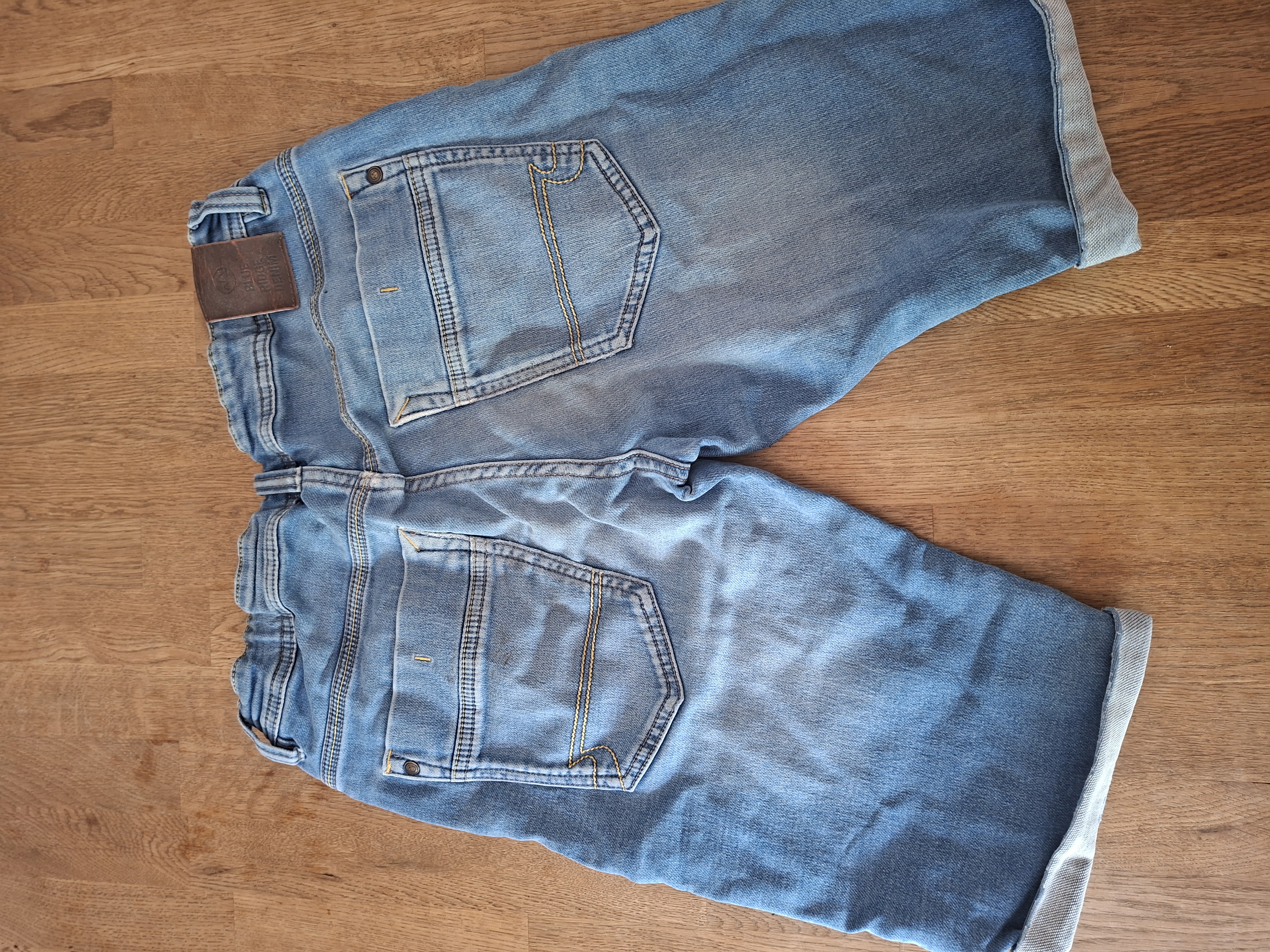 20260523_093850 Blue Ridge Denim jeans short lichtblauw slim fit maat 158