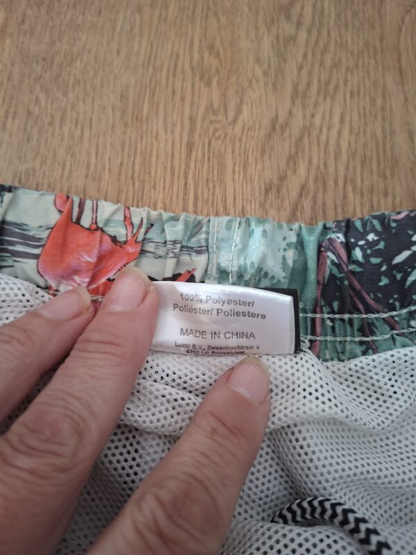 Shiwi zwemshort mintgroen flamingo print maat 164