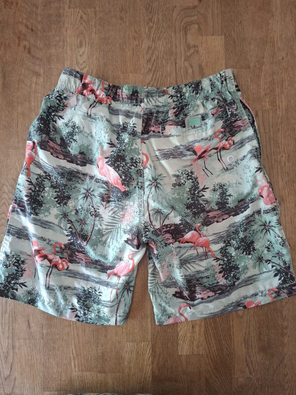 Shiwi zwemshort mintgroen flamingo print maat 164