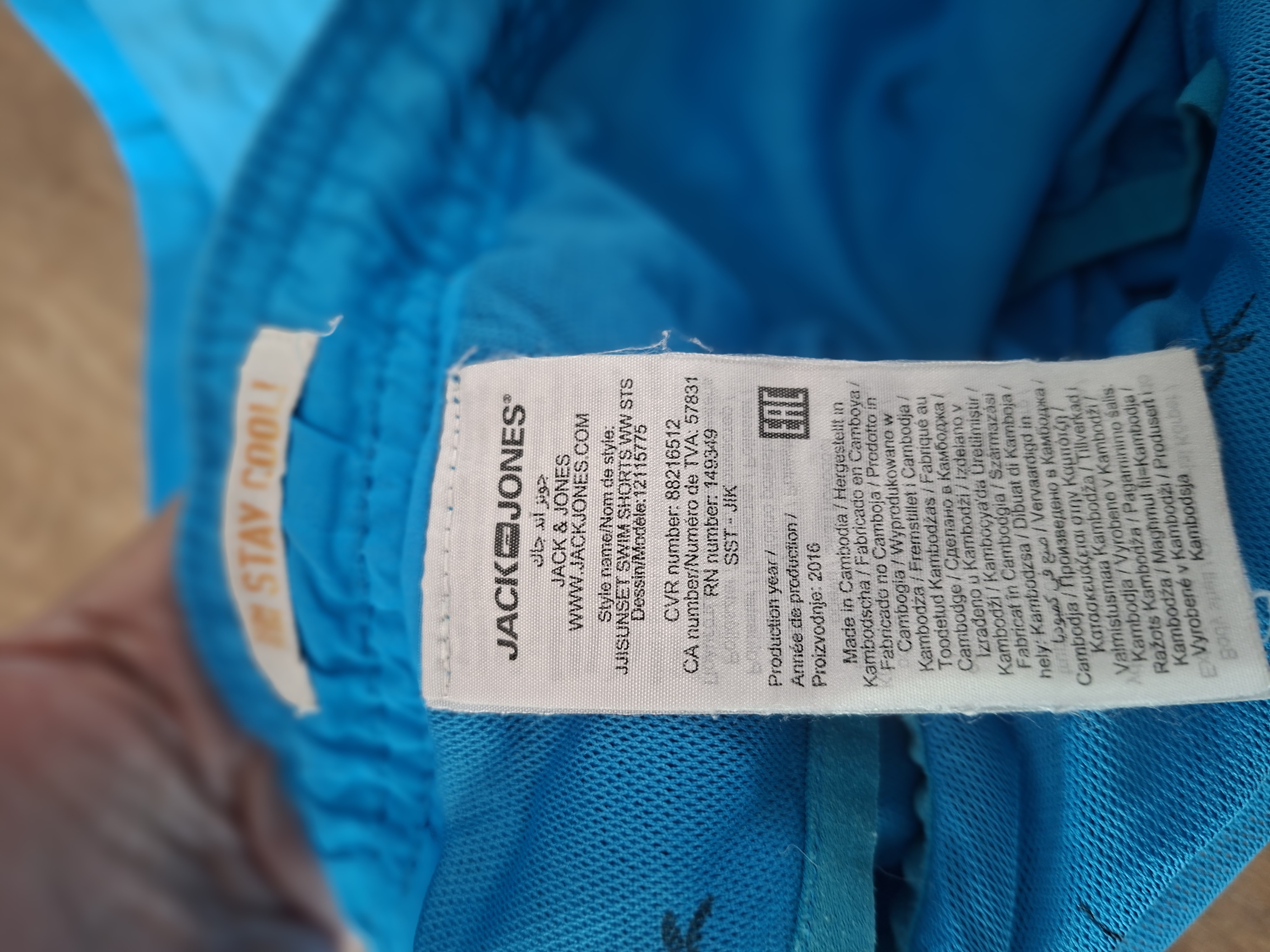 20260523_094113 Jack & Jones zwemshort turquoise maat S