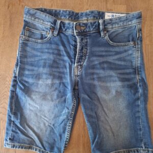 Blue Ridge Denim jeans short lichtblauw stonewashed