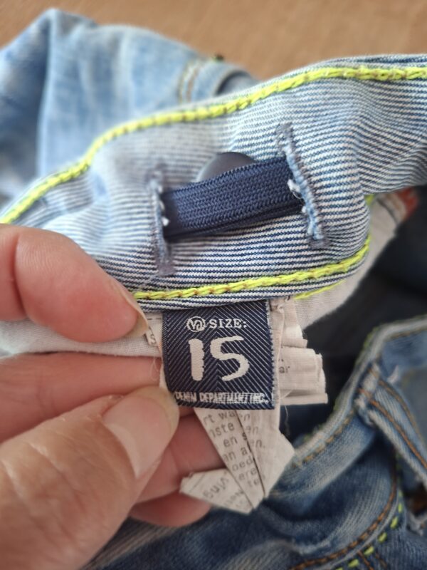 Vingino Denim Company jeans short lichtblauw