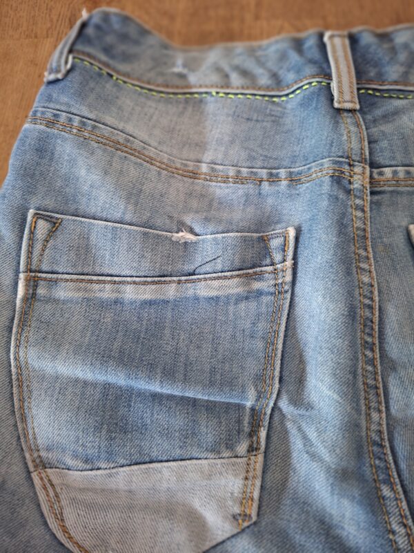 Vingino Denim Company jeans short lichtblauw
