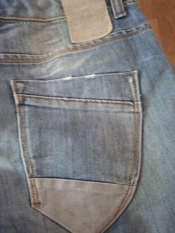 Vingino Denim Company jeans short lichtblauw