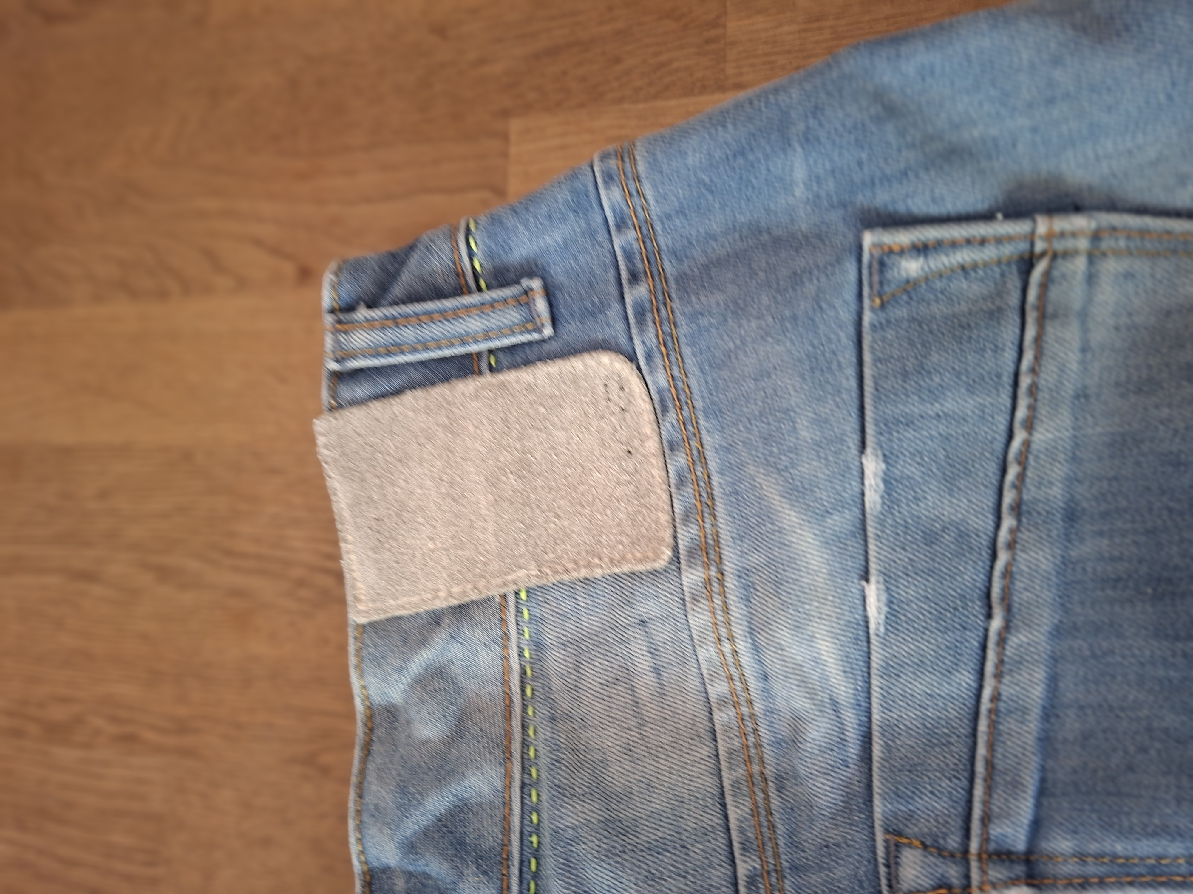 Vingino Denim Company jeans short lichtblauw