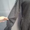 Musthaves by Elja midi-jurk zwart met kant en stippen