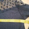 Musthaves by Elja midi-jurk zwart met kant en stippen