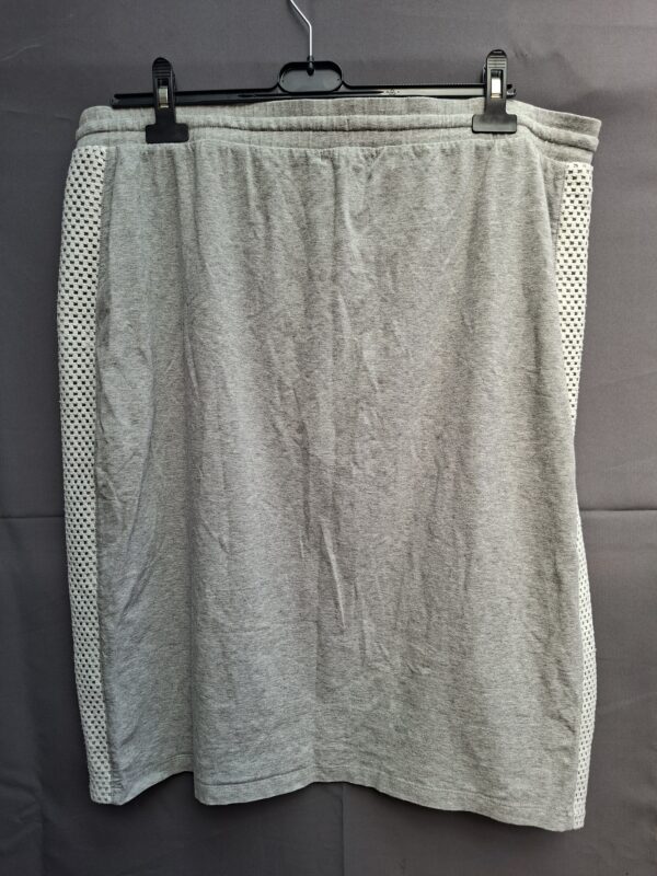 Maite Kelly by bonprix rok grijs met mesh zijpanelen