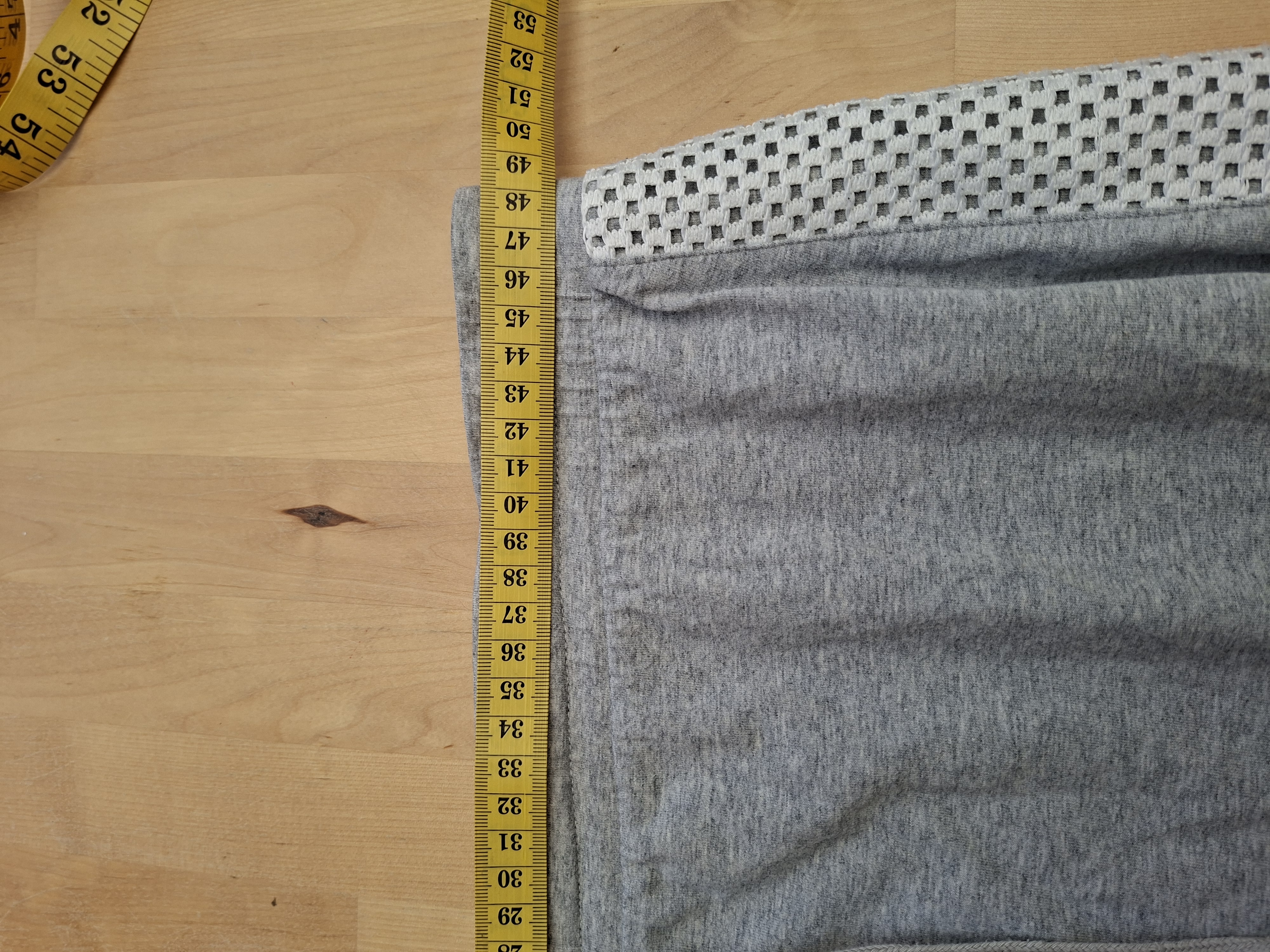 Maite Kelly by bonprix rok grijs met mesh zijpanelen