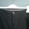 Yessica rok zwart met knoopsluiting en split