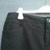 Yessica rok zwart met knoopsluiting en split