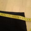 Yessica rok zwart met knoopsluiting en split