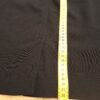 Yessica rok zwart met knoopsluiting en split