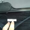Yessica capri jeans zwart met sierstiksels