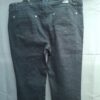 Yessica capri jeans zwart met sierstiksels