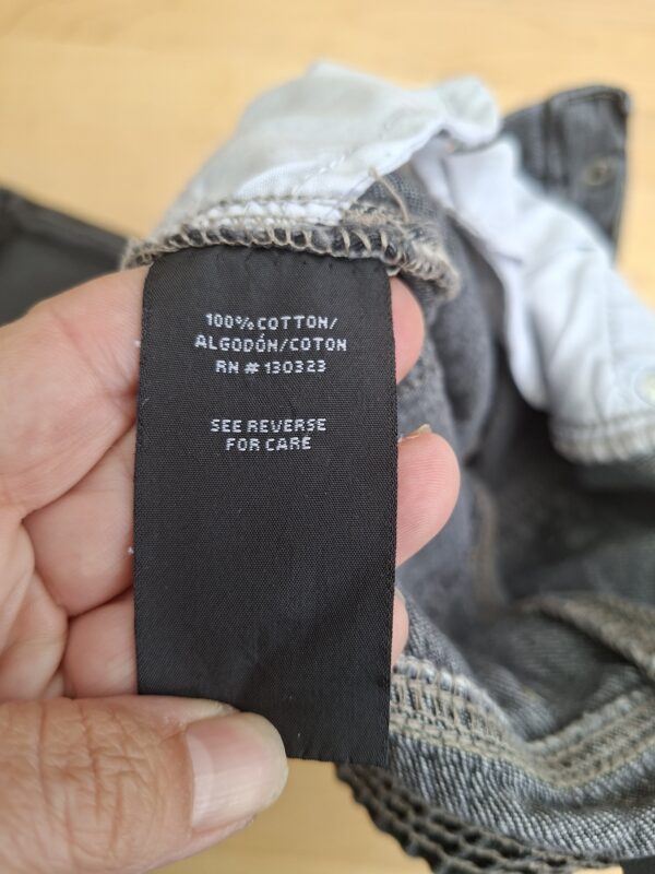 Calvin Klein Jeans kinder jeans grijs stonewashed
