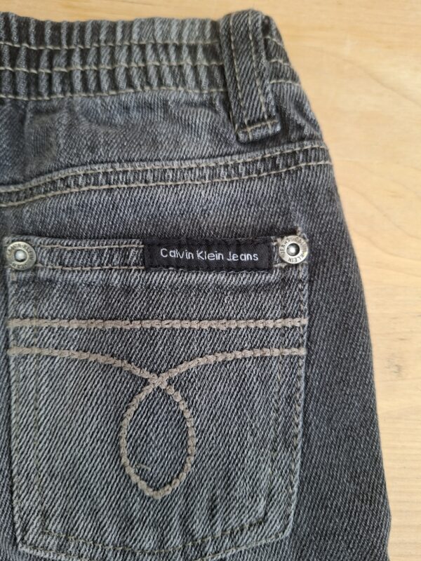 Calvin Klein Jeans kinder jeans grijs stonewashed