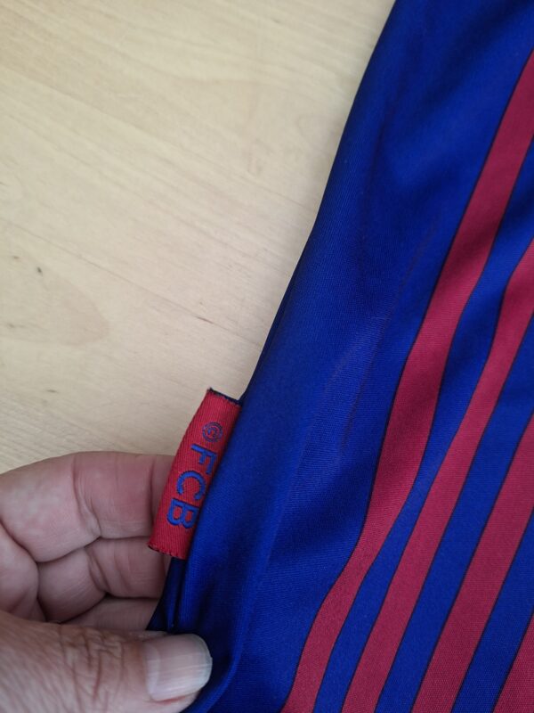 FC Barcelona voetbalshirt Messi #10 blauw-rood