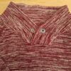Zara Knitwear trui bordeaux gemêleerd