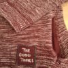 Zara Knitwear trui bordeaux gemêleerd